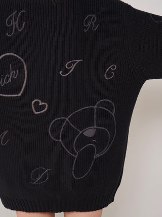 モデル：163cm（着用サイズ：FREE　着用カラー：BLK）