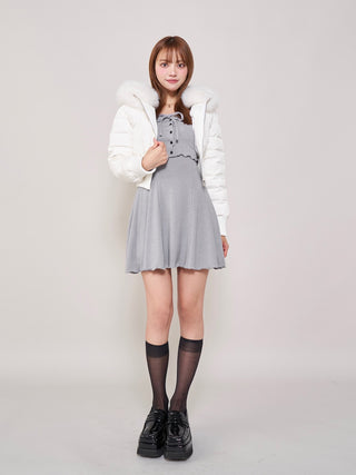 モデル：163cm（着用サイズ：FREE　着用カラー：GRY）