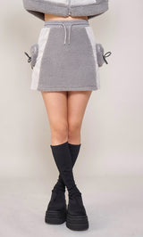 モデル：163cm（着用サイズ：FREE　着用カラー：GRY）