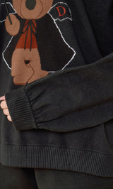 モデル：163cm（着用サイズ：FREE　着用カラー：BLK）