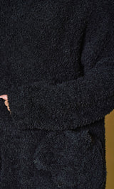 モデル：163cm（着用サイズ：FREE　着用カラー：BLK）