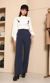 モデル：163cm（着用サイズ：FREE　着用カラー：WHT）