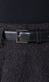 モデル：163cm（着用サイズ：S　着用カラー：BLK）
