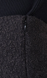 モデル：163cm（着用サイズ：S　着用カラー：BLK）