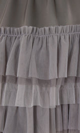 モデル：163cm（着用サイズ：FREE　着用カラー：GRY）
