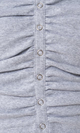 モデル：163cm（着用サイズ：FREE　着用カラー：GRY）
