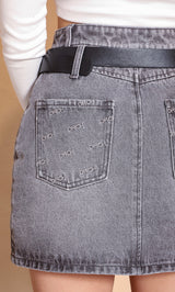 モデル：163cm（着用サイズ：S　着用カラー：BLK）