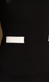 モデル：163cm（着用サイズ：FREE　着用カラー：BLK）