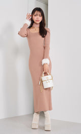 モデル：163cm（着用サイズ：FREE　着用カラー：BEG）