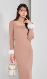 モデル：163cm（着用サイズ：FREE　着用カラー：BEG）