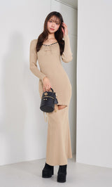 モデル：163cm（着用サイズ：FREE　着用カラー：BEG）