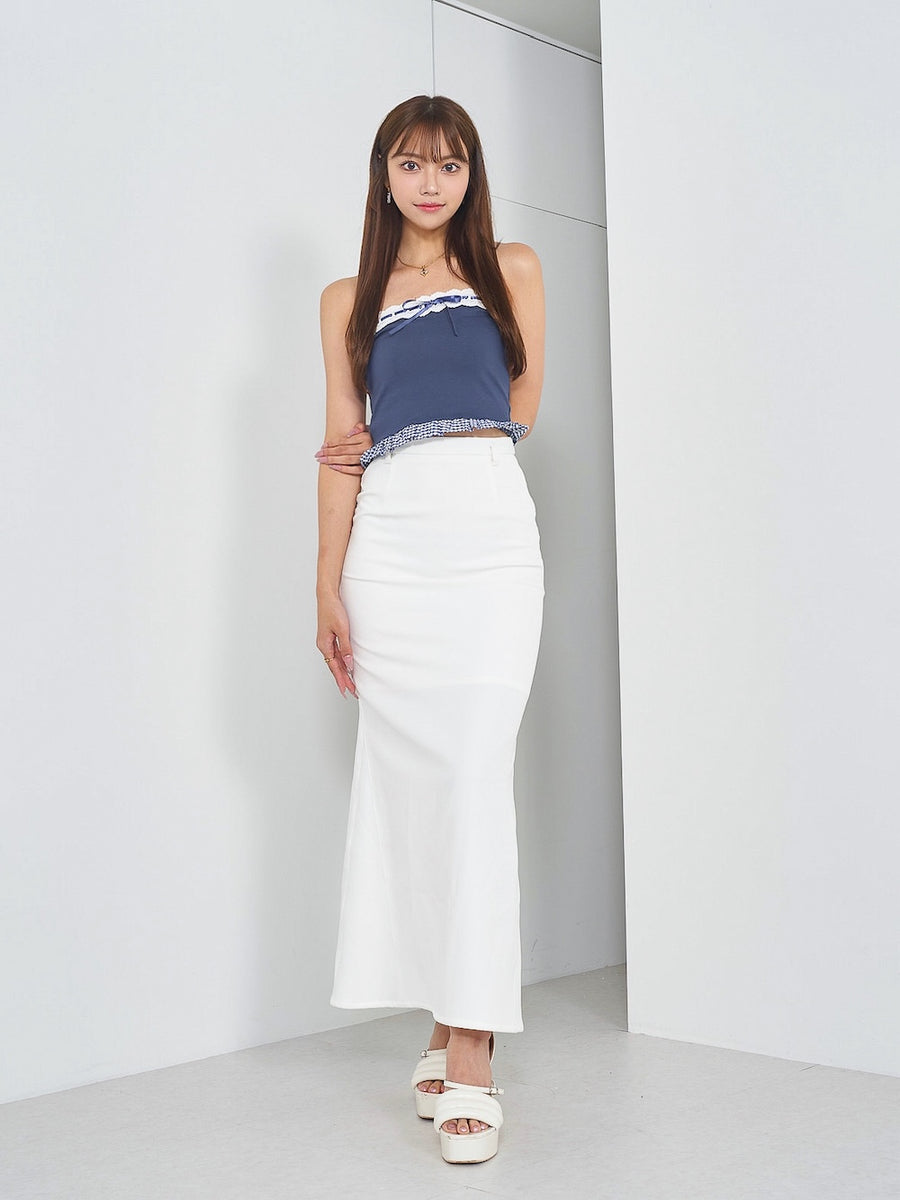 モデル：163cm（着用サイズ：FREE　着用カラー：NVY）