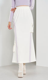 モデル：163cm（着用サイズ：FREE　着用カラー：WHT）
