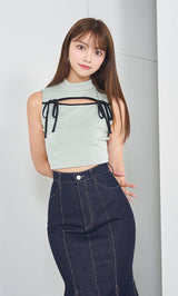 モデル：163cm（着用サイズ：FREE　着用カラー：MNT）