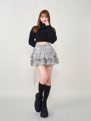 モデル：163cm（着用サイズ：FREE　着用カラー：GRY）