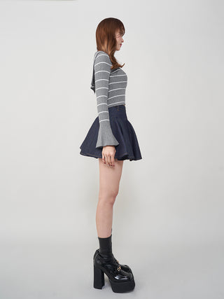 モデル：163cm（着用サイズ：FREE　着用カラー：GRY）
