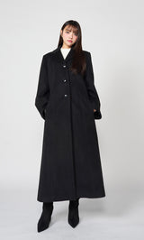 モデル：163cm（着用サイズ：FREE　着用カラー：BLK）