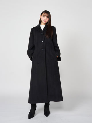 モデル：163cm（着用サイズ：FREE　着用カラー：BLK）