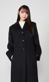 モデル：163cm（着用サイズ：FREE　着用カラー：BLK）