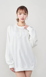 モデル：163cm（着用サイズ：FREE　着用カラー：WHT）