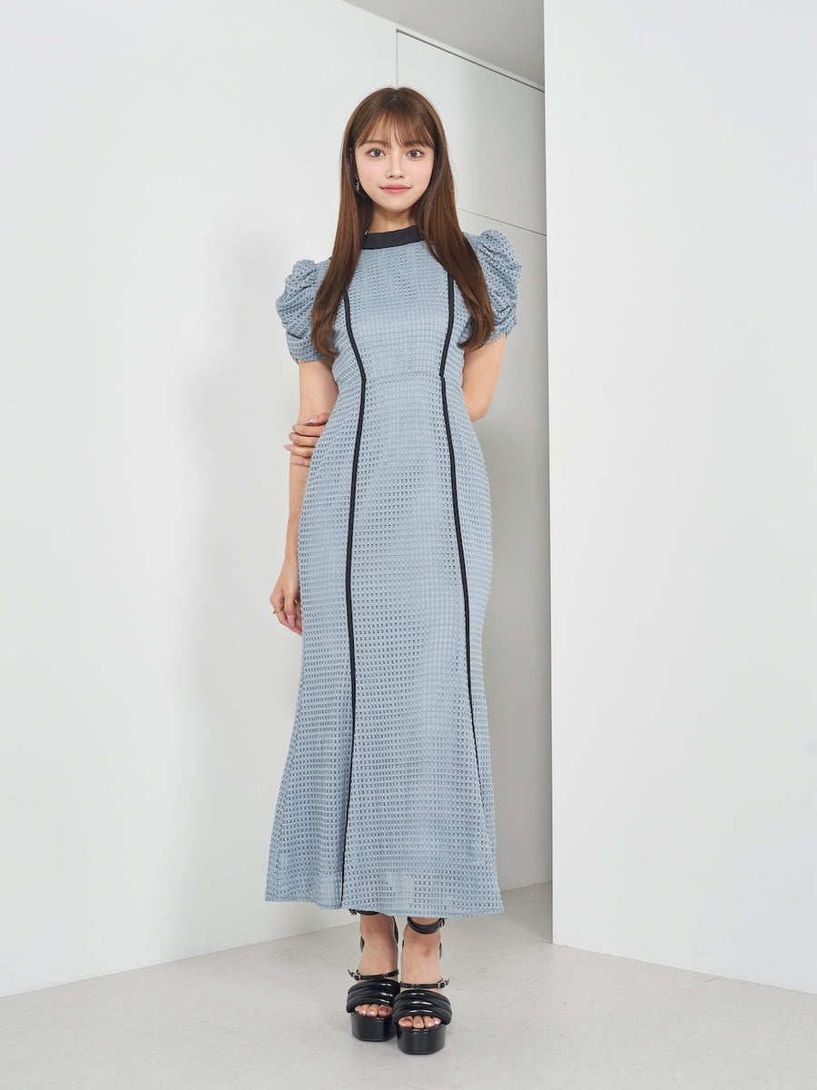 モデル：163cm（着用サイズ：FREE　着用カラー：SAX）