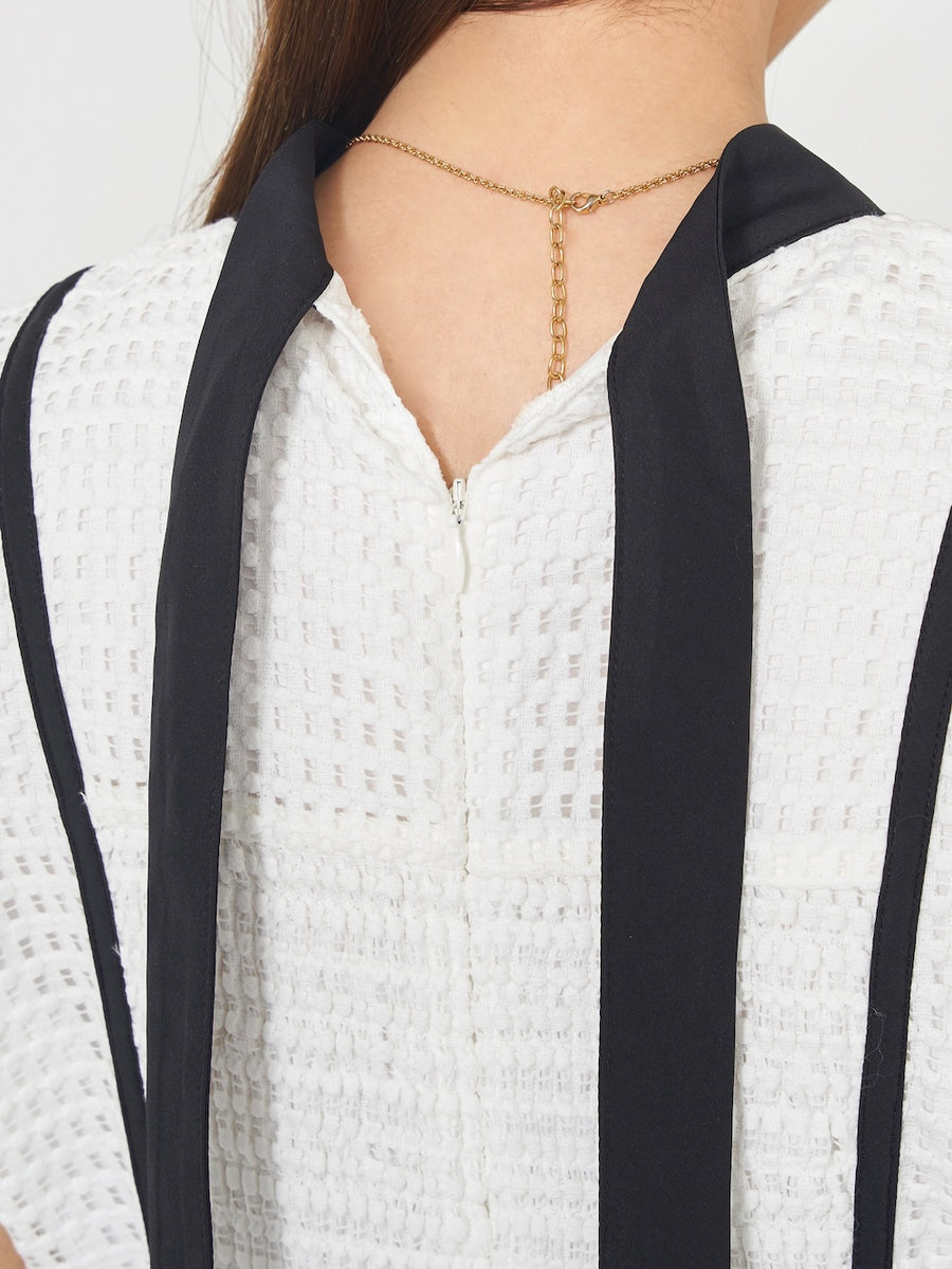 モデル：163cm（着用サイズ：FREE　着用カラー：WHT）