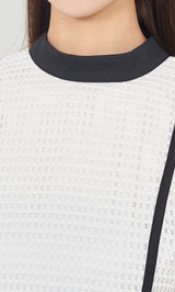 モデル：163cm（着用サイズ：FREE　着用カラー：WHT）