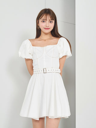 モデル：163cm（着用サイズ：FREE　着用カラー：WHT）