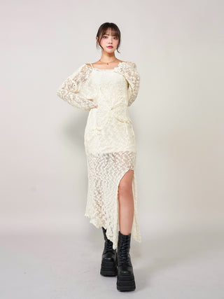 モデル：163cm（着用サイズ：FREE　着用カラー：IVO）
