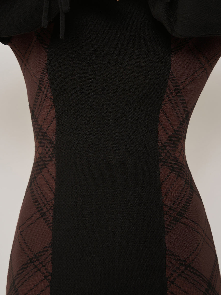 モデル：163cm（着用サイズ：FREE　着用カラー：BLK）