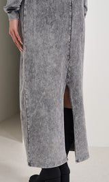 モデル：163cm（着用サイズ：FREE　着用カラー：C-GRY）