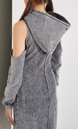 モデル：163cm（着用サイズ：FREE　着用カラー：C-GRY）