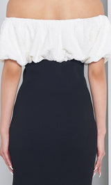 モデル：163cm（着用サイズ：FREE　着用カラー：BLK）