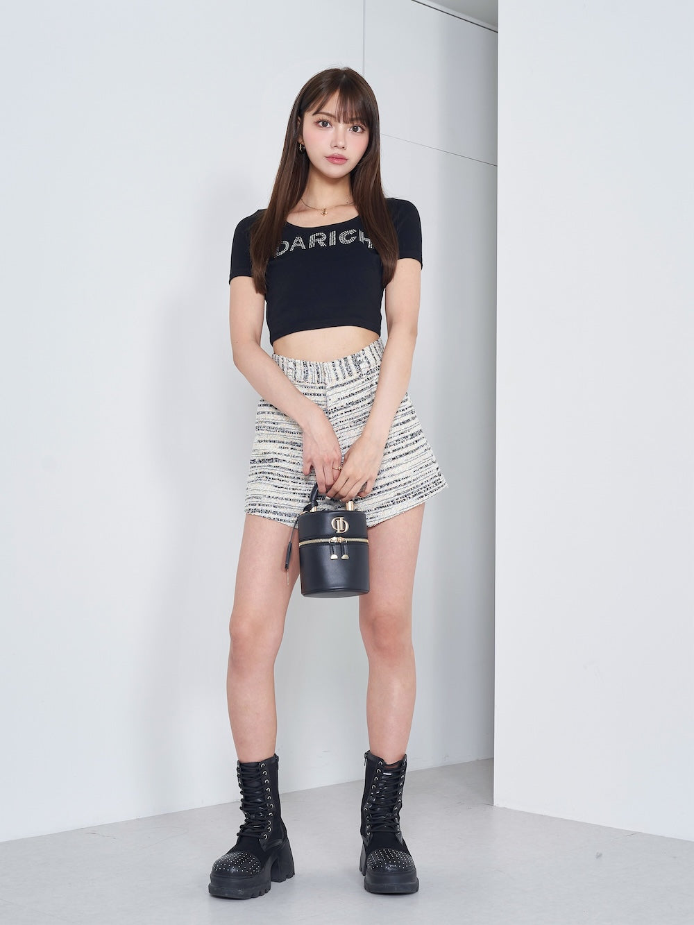 ミックスツイードショートパンツ – Darich