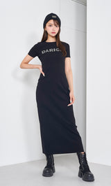 モデル：163cm（着用サイズ：FREE　着用カラー：BLK）