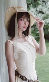 モデル：163cm（着用サイズ：FREE　着用カラー：WHT）