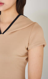 モデル：163cm（着用サイズ：FREE　着用カラー：BEG）