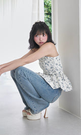 モデル：163cm（着用サイズ：FREE　着用カラー：WHT）