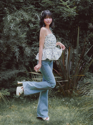 モデル：163cm（着用サイズ：FREE　着用カラー：WHT）