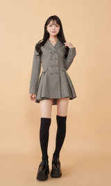 モデル：163cm（着用サイズ：FREE　着用カラー：GRY）
