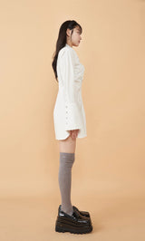 モデル：163cm（着用サイズ：FREE　着用カラー：WHT）