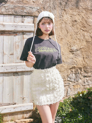 モデル：163cm（着用サイズ：FREE　着用カラー：C-GRY）