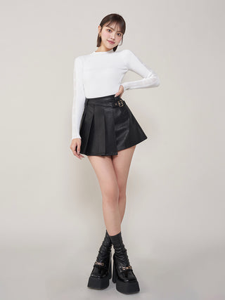 モデル：163cm（着用サイズ：S　着用カラー：BLK）