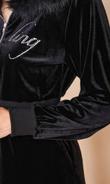 モデル：163cm（着用サイズ：FREE　着用カラー：BLK）