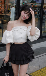 モデル：163cm（着用サイズ：FREE　着用カラー：WHT）