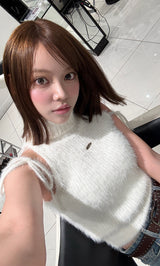 モデル：163cm（着用サイズ：FREE　着用カラー：IVO）