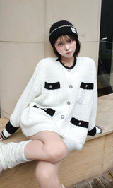 モデル：163cm（着用サイズ：FREE　着用カラー：WHT）