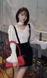モデル：163cm（着用サイズ：FREE　着用カラー：WHT）