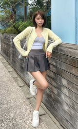 モデル：163cm（着用サイズ：S　着用カラー：GRY）