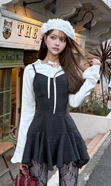 モデル：163cm（着用サイズ：FREE　着用カラー：C-GRY）